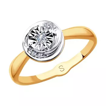 Кольцо из золота 1011862