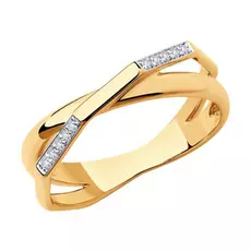 Кольцо из золота 1011865