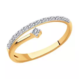 Кольцо из золота 1011893