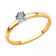 Кольцо из золота 1011905