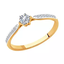 Кольцо из золота 1011922