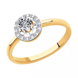 Кольцо из золота 1011930