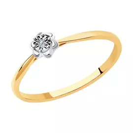 Кольцо из золота 1011965