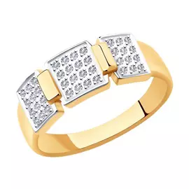 Кольцо из золота 1011982