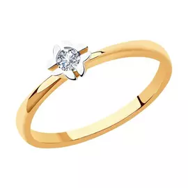 Кольцо из золота 1011986