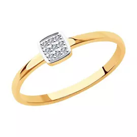 Кольцо из золота 1011996