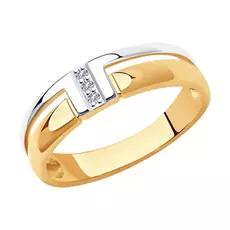 Кольцо из золота 1012004