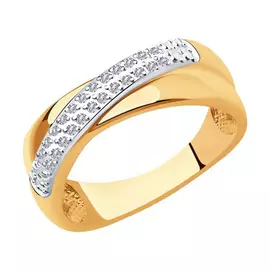 Кольцо из золота 1012009