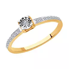 Кольцо из золота 1012010