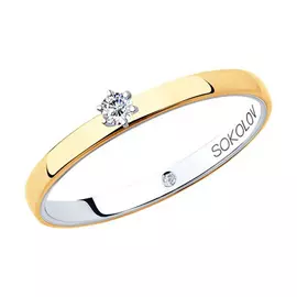 Кольцо из золота 1014003-01