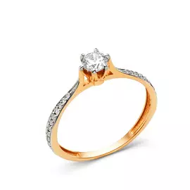 Кольцо из золота 11802464