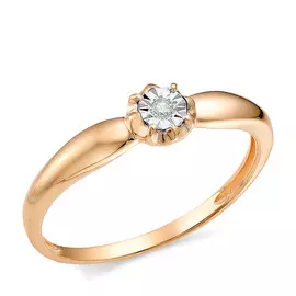 Кольцо из золота 11965-100