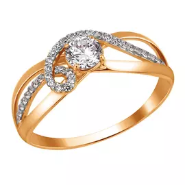 Кольцо из золота 11-0038-11-01