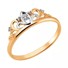 Кольцо из золота 11-1203-10-01