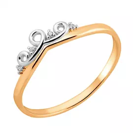 Кольцо из золота 11-1205-10-01