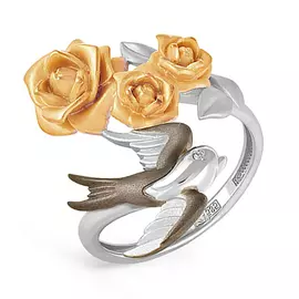 Кольцо из золота 11-1861-1087