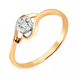 Кольцо из золота 11-9124-17-02