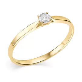 Кольцо из золота 12427-300