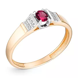 Кольцо из золота 12898-103