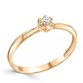 Кольцо из золота 12928-100