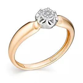 Кольцо из золота 12971-100