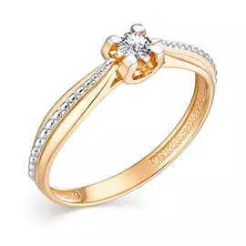 Кольцо из золота 13041-100