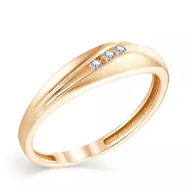 Кольцо из золота 13103-100