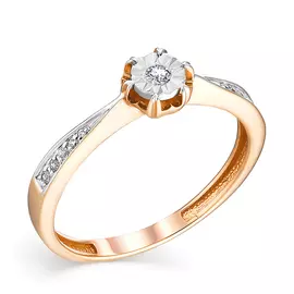 Кольцо из золота 13109-100