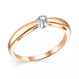 Кольцо из золота 13451-100