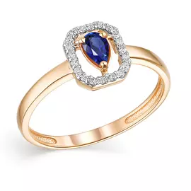 Кольцо из золота 13590-102