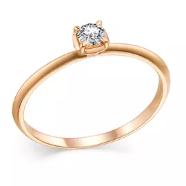 Кольцо из золота 13628-100