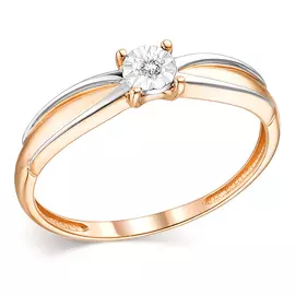 Кольцо из золота 13726-100