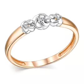 Кольцо из золота 13733-100