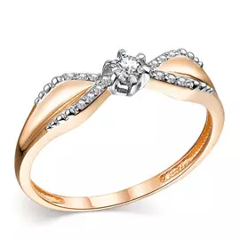 Кольцо из золота 13816-100