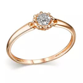 Кольцо из золота 14098-100