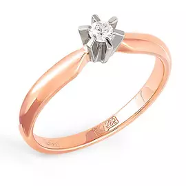 Кольцо из золота 1-0026-1000