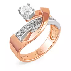 Кольцо из золота 1-0124-1000