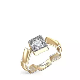 Кольцо из золота 1-2500-1000