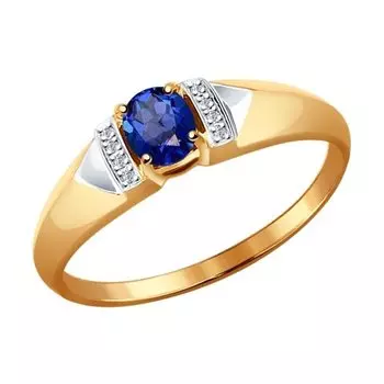 Кольцо из золота 2011046