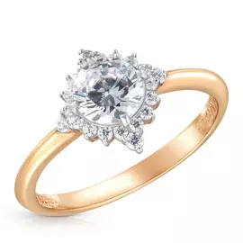 Кольцо из золота 24408к