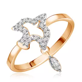 Кольцо из золота 25611470