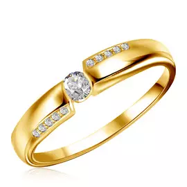 Кольцо из золота 2Б00010-010