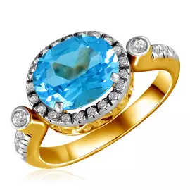 Кольцо из золота 2В00248-015