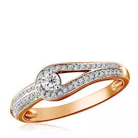 Кольцо из золота 36-41R01247-X1DD