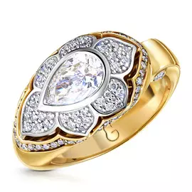 Кольцо из золота 45319406