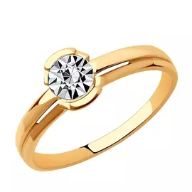 Кольцо из золота 51-110-01016-1