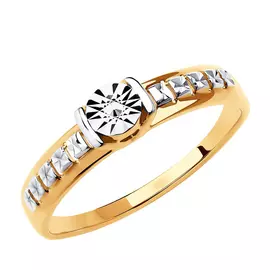 Кольцо из золота 51-110-01032-1