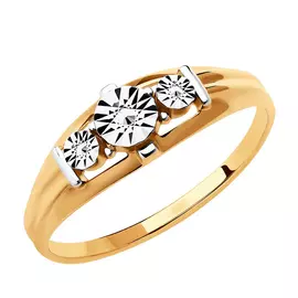 Кольцо из золота 51-110-01046-1