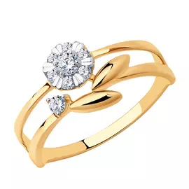 Кольцо из золота 51-110-01274-1