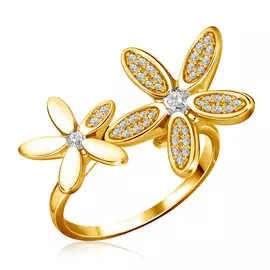 Кольцо из золота 55319346